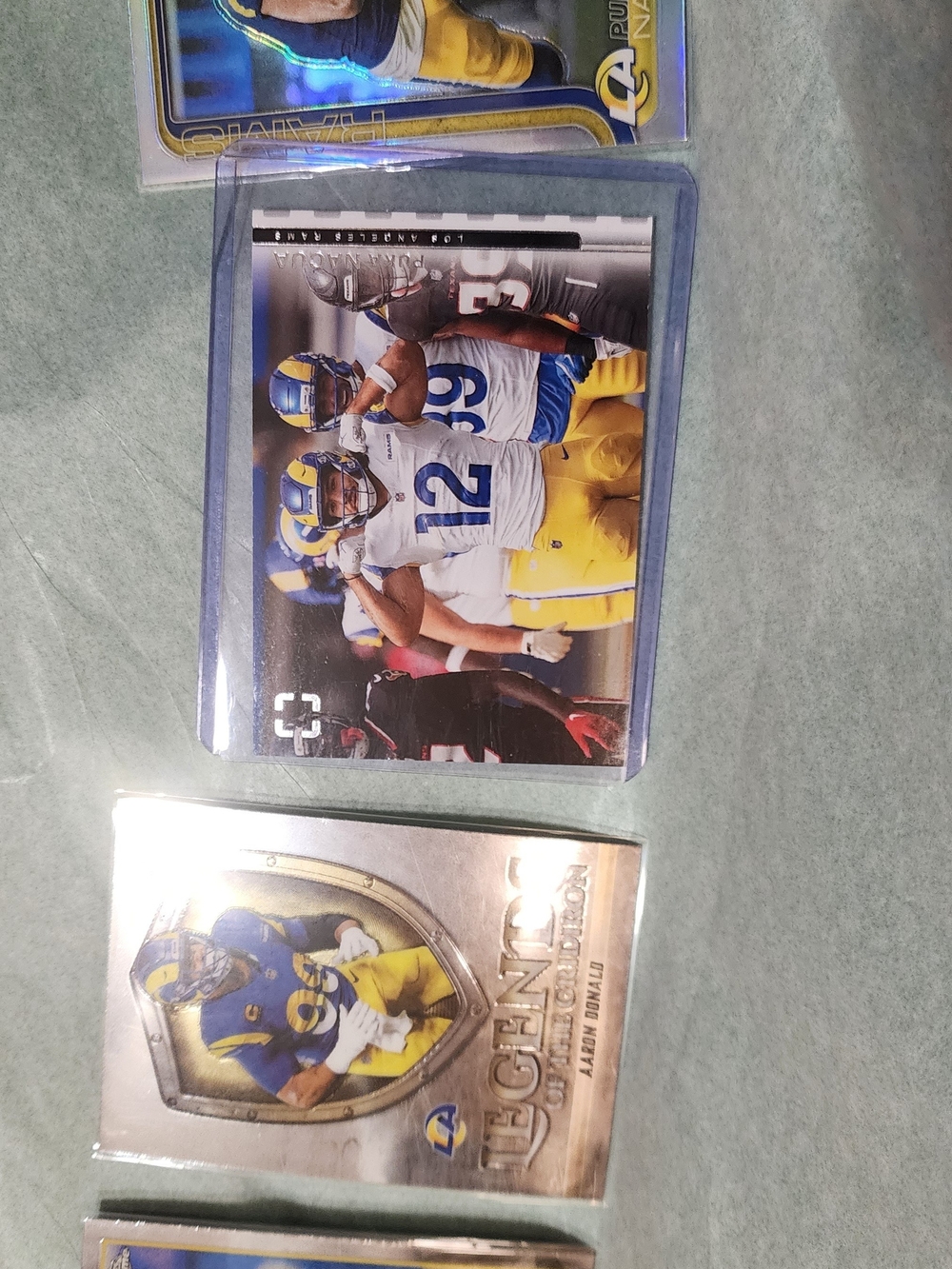 Panini Football Trading Card LA Rams 4 Lot